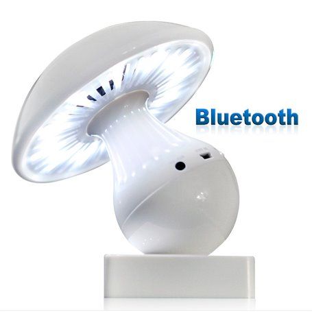X2 Mini alto-falante Bluetooth LED lâmpada de rádio