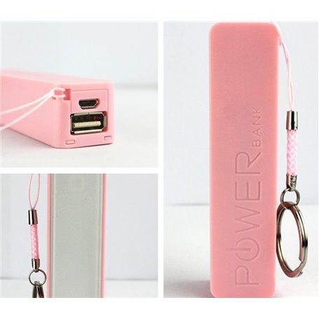Batterie Externe Portable 2600 mAh Design Lipstick Sinobangoo - 4