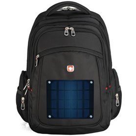 Universal Solar Backpack Charger Kit 3 Watts and Powerbank 2600 mAh Eco Miracle - 1