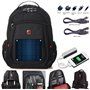 Universal Solar Backpack Charger Kit 3 watt och Powerbank 2600 mAh Eco Miracle - 3