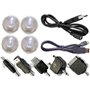CY-303 Universele 3 Watt zonnelader en 2600 mAh batterij