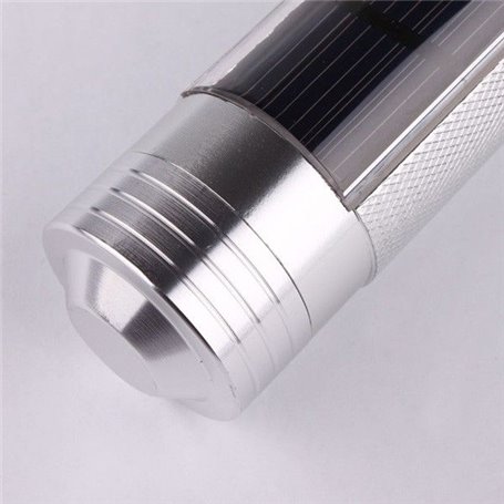 Lampe Torche Flash Solaire en Alliage d'Aluminium - Portée 50 m Eco Miracle - 4