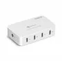 Inteligentna stacja ładująca 4 porty USB 60 W z funkcją szybkiego ładowania QC 3.0 Lvsun - 1