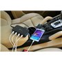 Smart USB-laddningsstation med 4 portar och 60 watt Snabbladdare QC 3.0 Lvsun - 5
