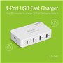 Smart 4-Port USB Charging Station 60 Watts Quick Charger QC 3.0 Lvsun - 8