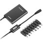 Adaptador universal ultra fino de 45 Watts com display LCD e saída USB Lvsun - 1