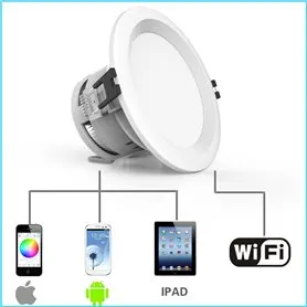 Plafoniera LED RGBW con controllo Wifi Newfly - 5
