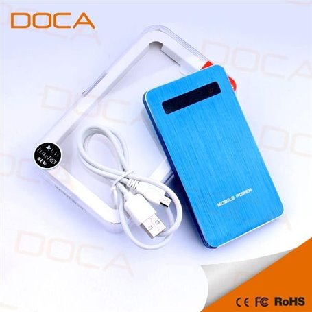 Bärbar kraftbank 4000 mAh Doca - 4