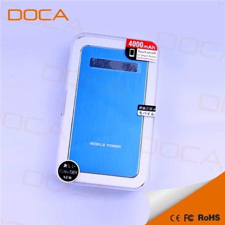 Batería externa portátil de 4000 mAh Doca - 7