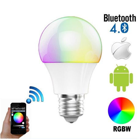 Lampe LED RGBW à Commande Bluetooth NF-BTBC-RGBW Newfly - 1