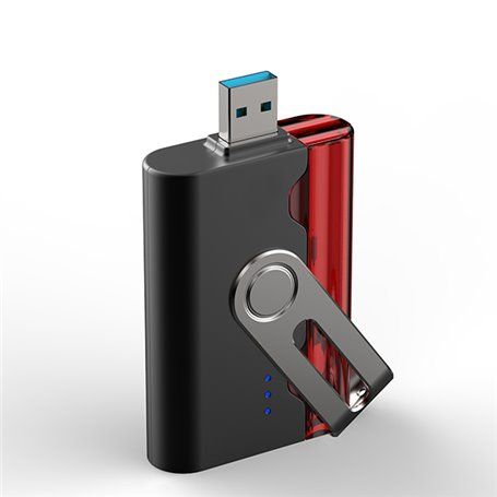 Draagbare externe batterij 2600 mAh en USB OTG-sleutel Sinobangoo - 1