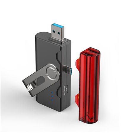 2600 mAh Taşınabilir Harici Pil ve USB OTG Anahtarı Sinobangoo - 2