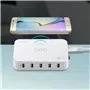Inteligentna stacja ładująca 5 portów USB 60 W Kompatybilny z Qi Lvsun - 3