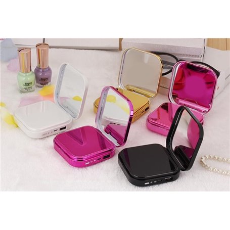 Batterie Externe Portable 6000 mAh Design Modern Lady Mirror Domars - 1