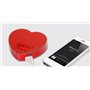 Heart Shape Power Bank 8000 mAh Domars - 3