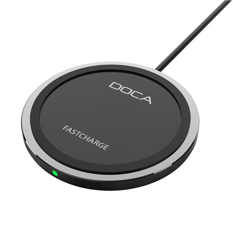 D571 Carregador rápido sem fio inteligente compatível com Qi