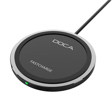 Intelligent Qi Fast Wireless Charger for Smartphones Doca - 1