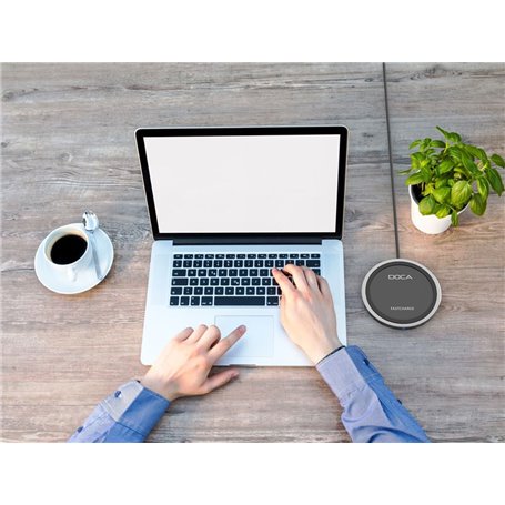 Qi-kompatibilis intelligens vezeték nélküli gyorstöltő Doca - 6