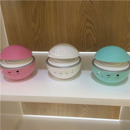 Mini Haut-Parleur Bluetooth et Lampe LED Design Champignon BT680 Favorever - 3