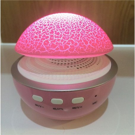 Mini Haut-Parleur Bluetooth et Lampe LED Design Champignon BT680 Favorever - 4