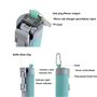 A01 Selfie Stick e Mini alto-falante Bluetooth e bateria externa pa...