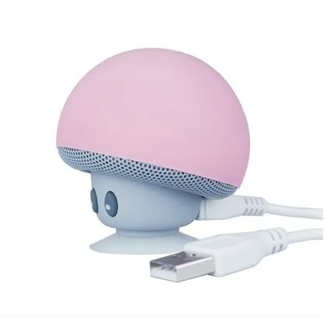 Mini altavoz Bluetooth y lámpara LED de diseño de setas BT648 Favorever - 1