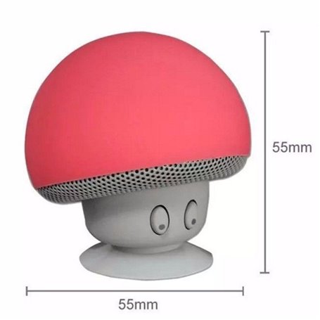 Mini Haut-Parleur Bluetooth et Lampe LED Design Champignon BT648 Favorever - 7