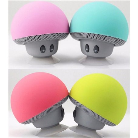 Mini Haut-Parleur Bluetooth et Lampe LED Design Champignon BT648 Favorever - 4