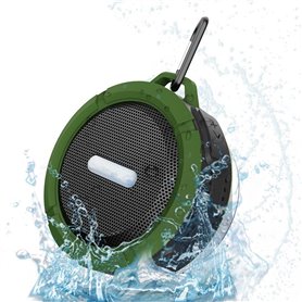 Mini Wireless Waterproof Bluetooth Speaker with Suction Cup Favorever - 1