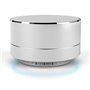 Reflective LED Light Metal Round Shape Bluetooth Speaker A10 Favorever - 1