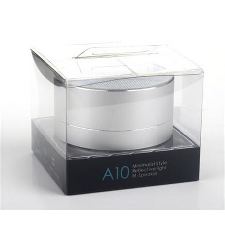 A10 Mini Bluetooth-luidspreker van geborsteld metaal met reflecterend LED-licht Favorever - 10