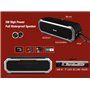 Mini-Stereoanlage und wasserdichter Bluetooth-Lautsprecher für Sport und Outdoor C28 Favorever - 7