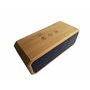 BT616 Alto-falante estéreo Bluetooth de bambu com mini design