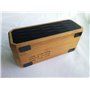 Alto-falante estéreo Bluetooth de bambu com mini design Favorever - 7