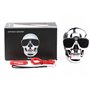 Mini Skull Design Bluetooth Lautsprecher mit Sonnenbrille Favorever - 4