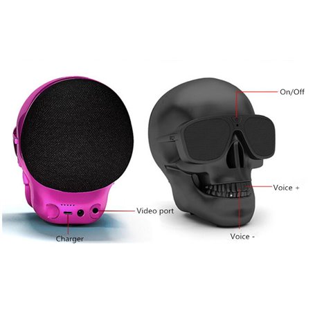 skull bluetooth speaker