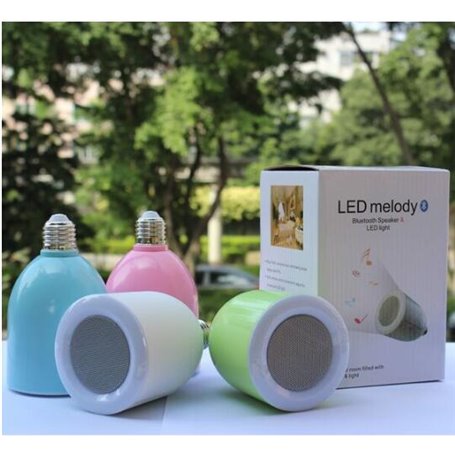 Bluetooth Kontrollü ve Bluetooth Mini Hoparlörlü RGBW LED Lamba BL04 Favorever - 6
