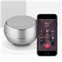 Reflective LED Light Metal Round Shape Bluetooth Speaker BT632 Favorever - 1