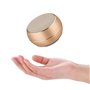 Reflective LED Light Metal Round Shape Bluetooth Speaker Favorever - 2