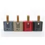 Altavoz Bluetooth Design Cube retro en lona retro Favorever - 5