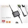 Adattatore universale ultrasottile da 90 Watt con display LCD e presa USB per accendisigari Lvsun - 2