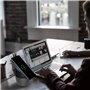 Mini alto-falante Bluetooth e carregador e estação de acoplamento sem fio compatíveis com Qi A1 Ilepo - 6