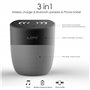 A1 Mini Haut-Parleur Bluetooth et Chargeur Sans Fil Compatible Qi et Station d'Accueil Ilepo - 4