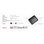 LS-CR90L 90W Ultra Slim Universal Car Laptop DC Adaptor with LCD Di...