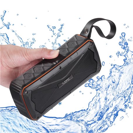 Mini Haut-Parleur Bluetooth Waterproof pour Sport et Outdoor Ilepo - 1