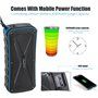 Mini altavoz Bluetooth a prueba de agua para deporte y ... Ilepo - 7