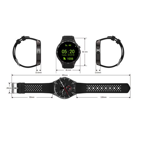 Ilepo Ceas Android cu GPS 3G Wifi Camera foto cu ecran tactil GX-BW181 Ilepo - 5