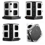 MRJ8401 Bloc Multiprise Protégé Mixte 250 Volts et USB 5 Volts 8Plus6