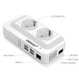 250 Volt Mixed Protected Multi Socket Inverter Block und 5 Volt USB am Zigarettenanzünder 200 Watt Bestek - 2