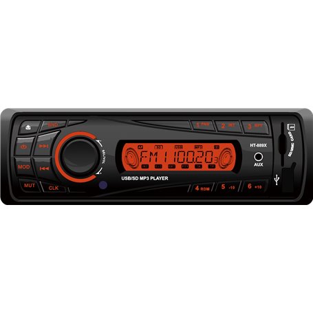 Auto-Radio Digital AM FM DAB RDS Lecteur Digital MP3 USB SD Bluetooth HT-889 GLK Electronics - 1